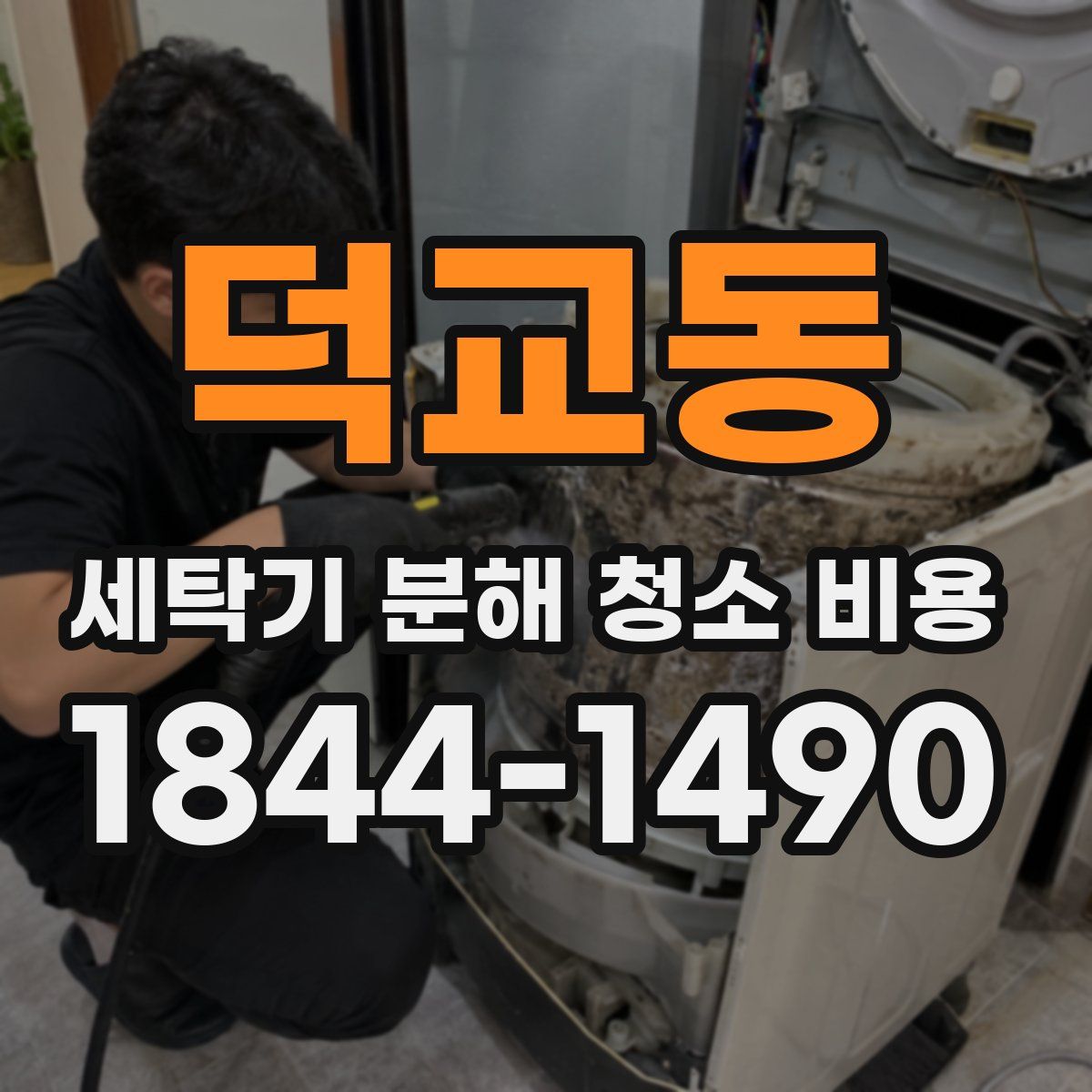 덕교동 세탁기 분해 청소 비용
