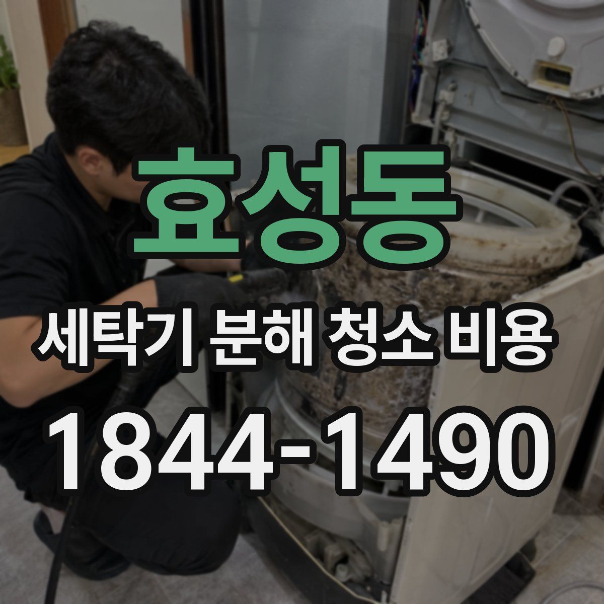 효성동 세탁기 분해 청소 비용