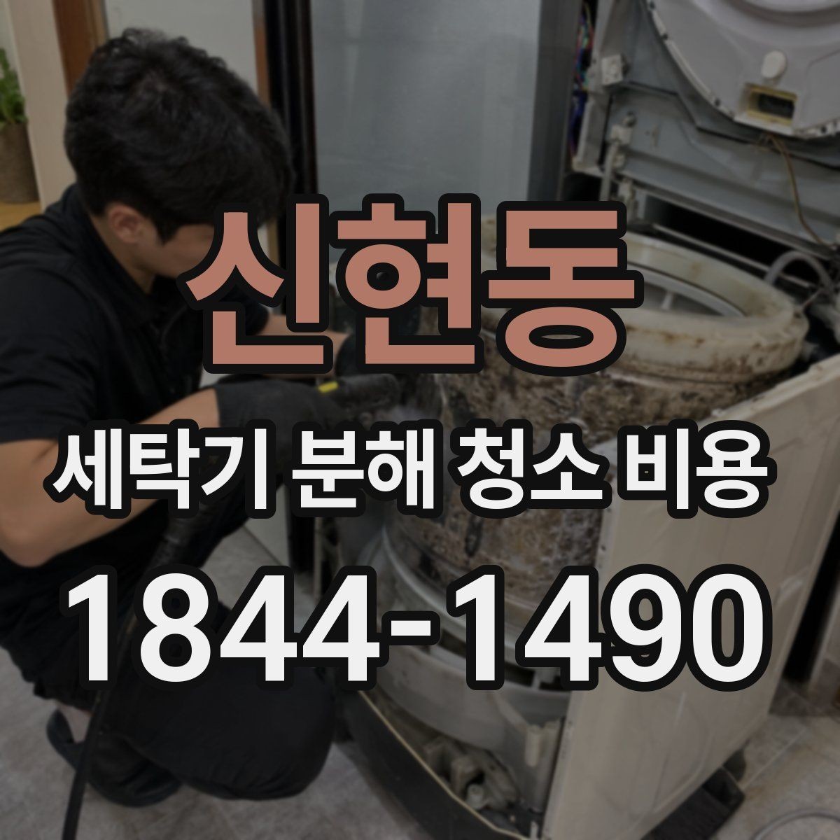 신현동 세탁기 분해 청소 비용 베어링 오염 여부에 따른 작업 범위