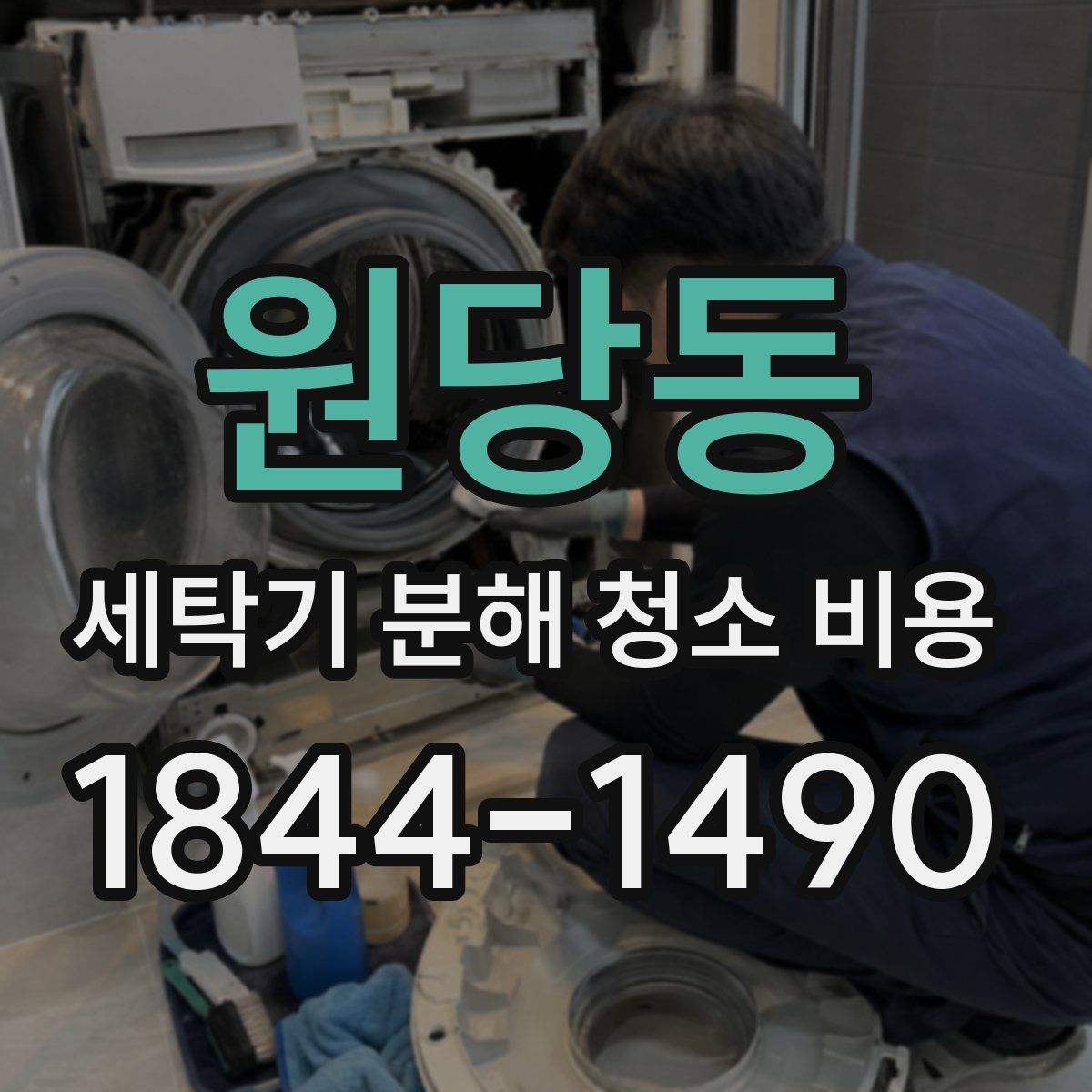 원당동 세탁기 분해 청소 비용