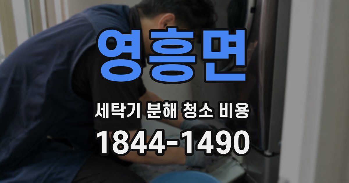 영흥면 세탁기 분해 청소 비용