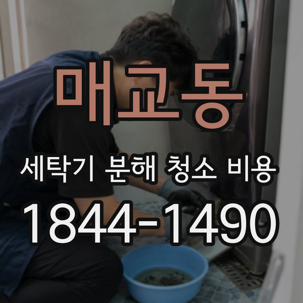 매교동 세탁기 분해 청소 비용