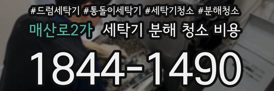 매산로2가 세탁기 분해 청소 비용