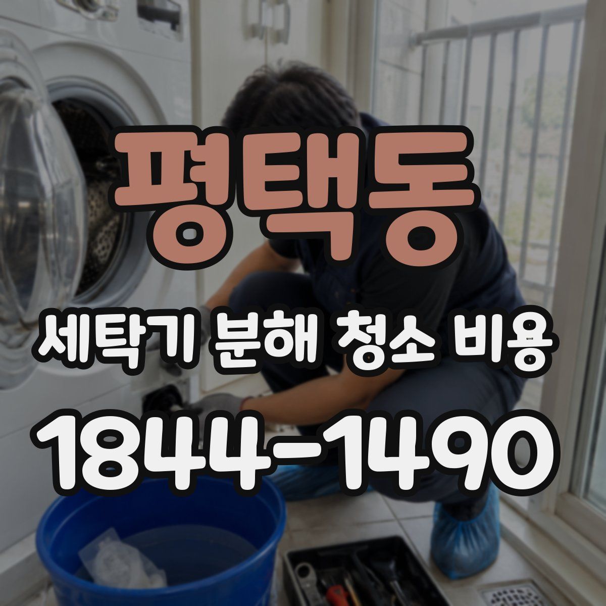평택동 세탁기 분해 청소 비용
