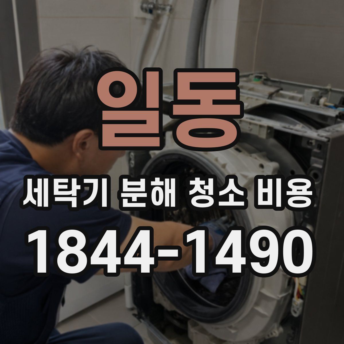 일동 세탁기 분해 청소 비용