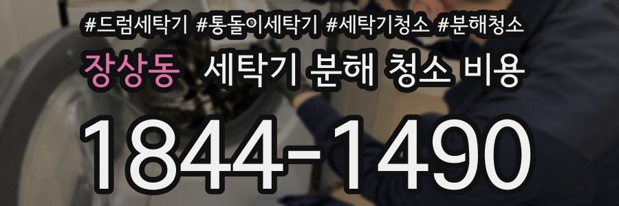 장상동 세탁기 분해 청소 비용