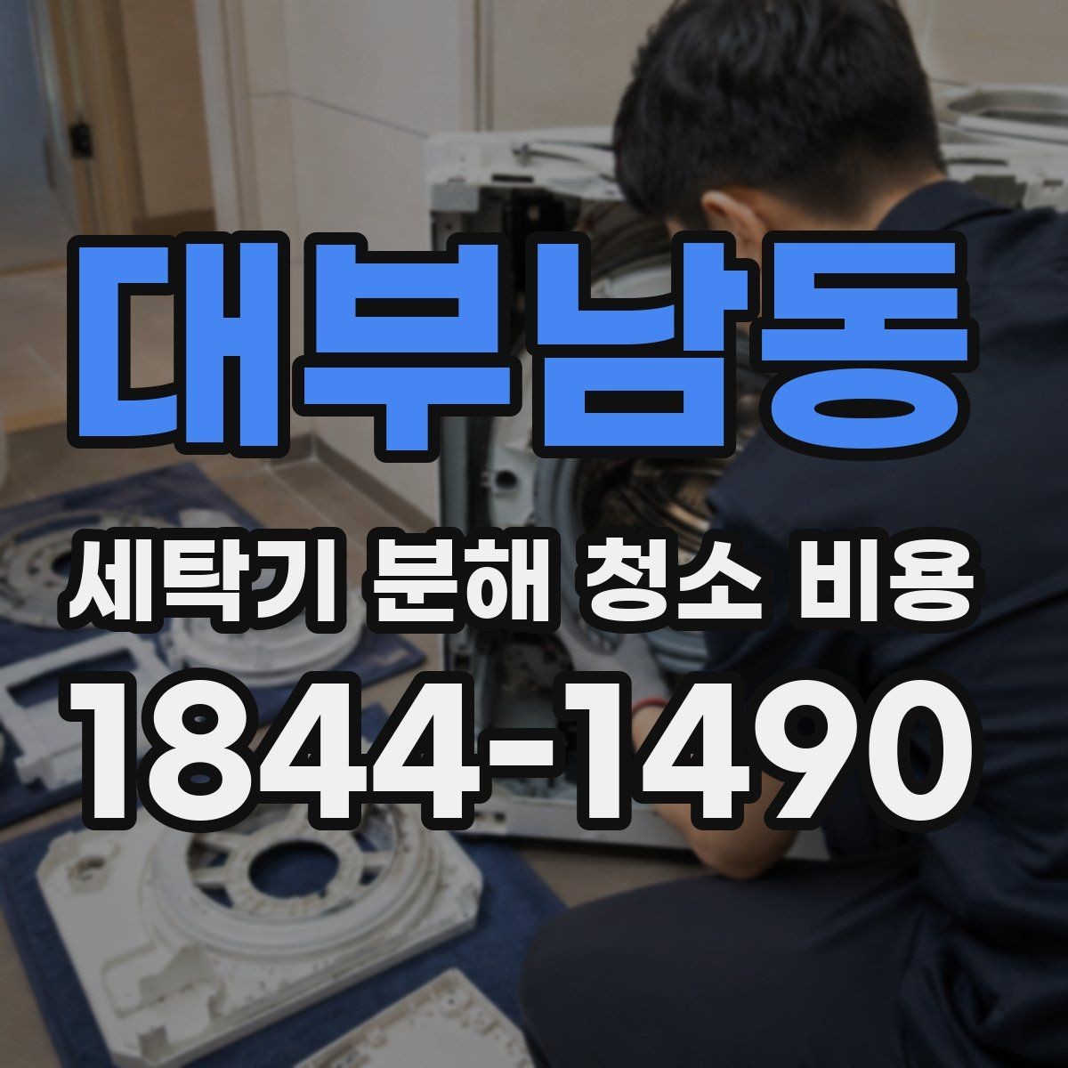 대부남동 세탁기 분해 청소 비용 반려동물 털이 많은 집에서 살필 부분