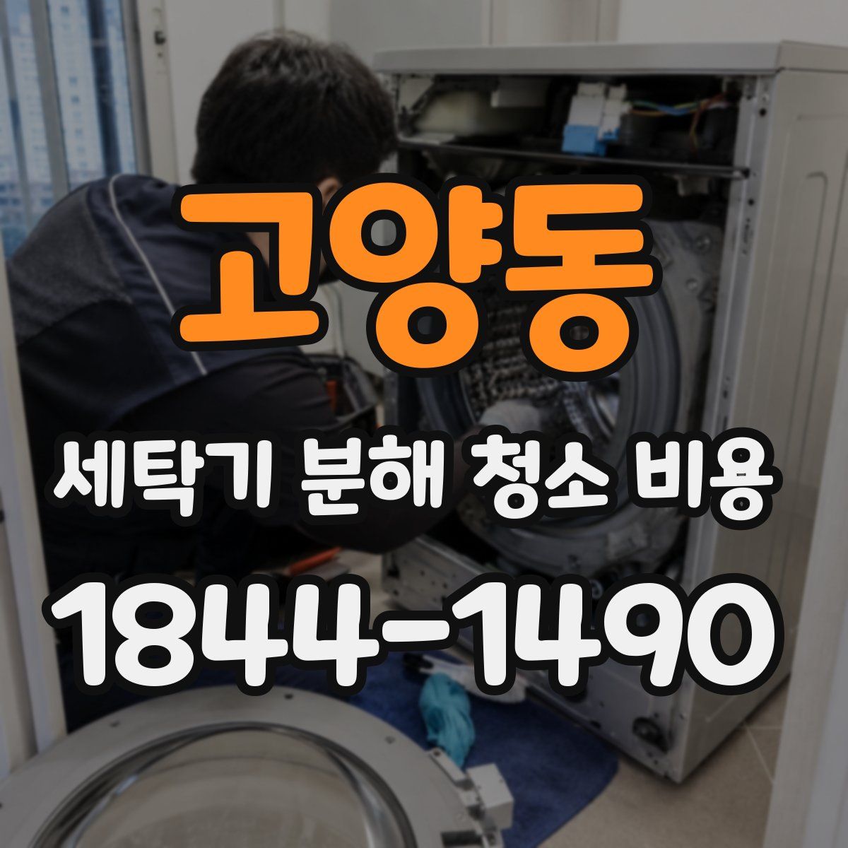 고양동 세탁기 분해 청소 비용