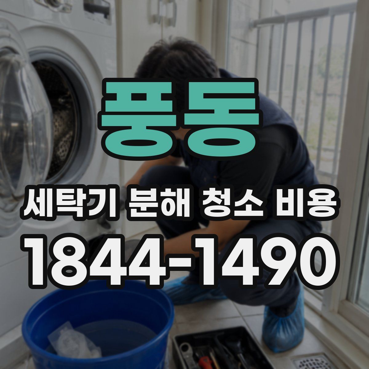 풍동 세탁기 분해 청소 비용