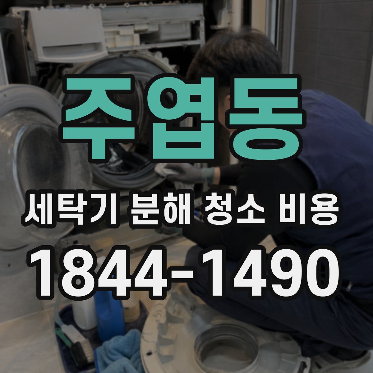 주엽동 세탁기 분해 청소 비용