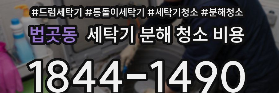 법곳동 세탁기 분해 청소 비용