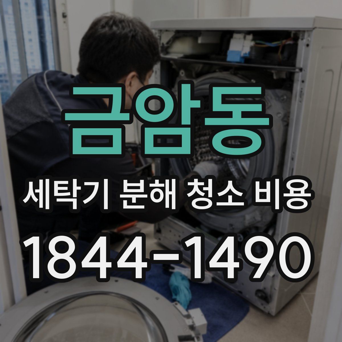 금암동 세탁기 분해 청소 비용