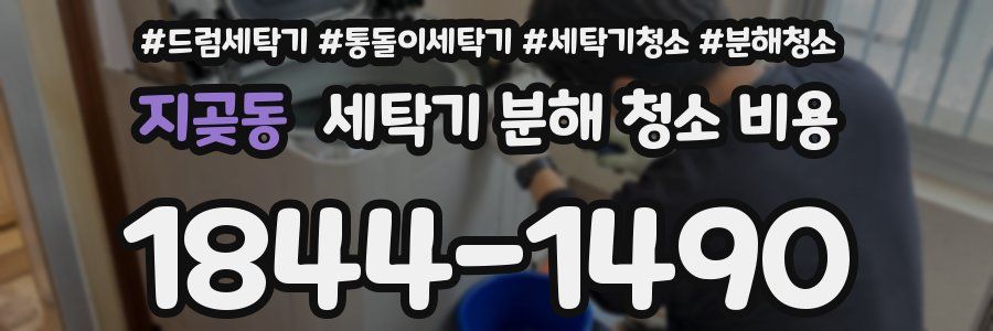 지곶동 세탁기 분해 청소 비용