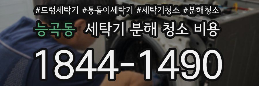 능곡동 세탁기 분해 청소 비용