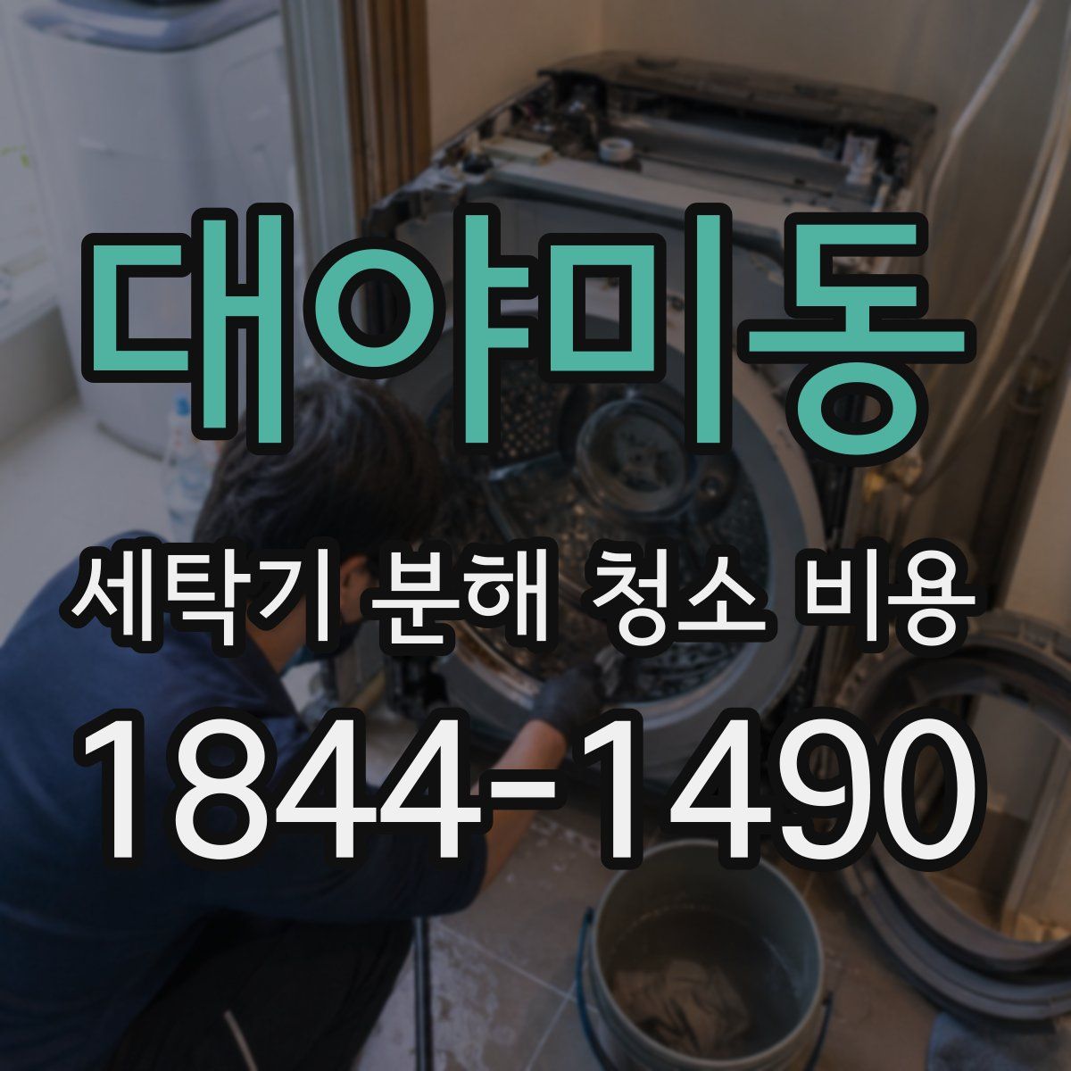 대야미동 세탁기 분해 청소 비용