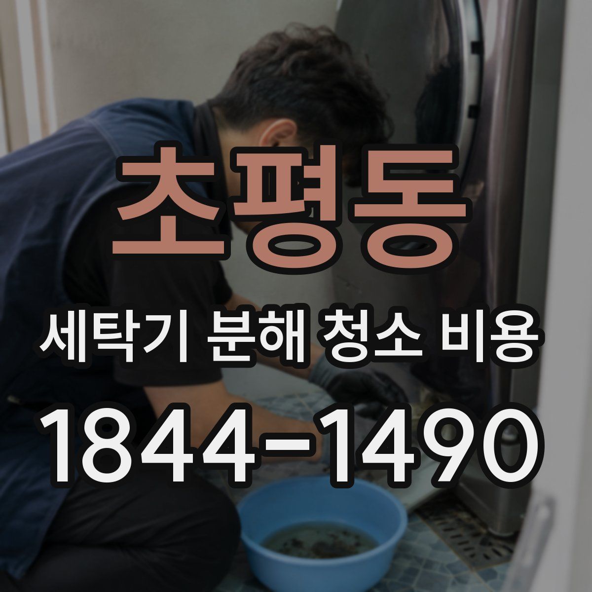 초평동 세탁기 분해 청소 비용