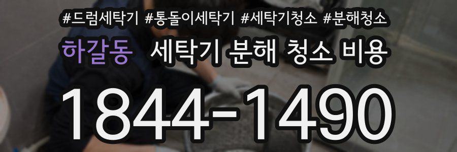 하갈동 세탁기 분해 청소 비용