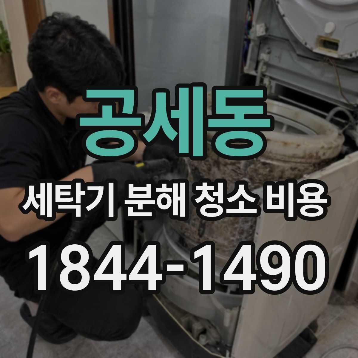 공세동 세탁기 분해 청소 비용