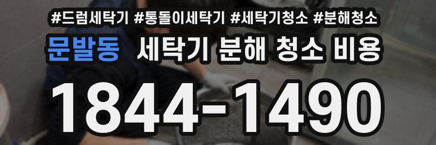 문발동 세탁기 분해 청소 비용
