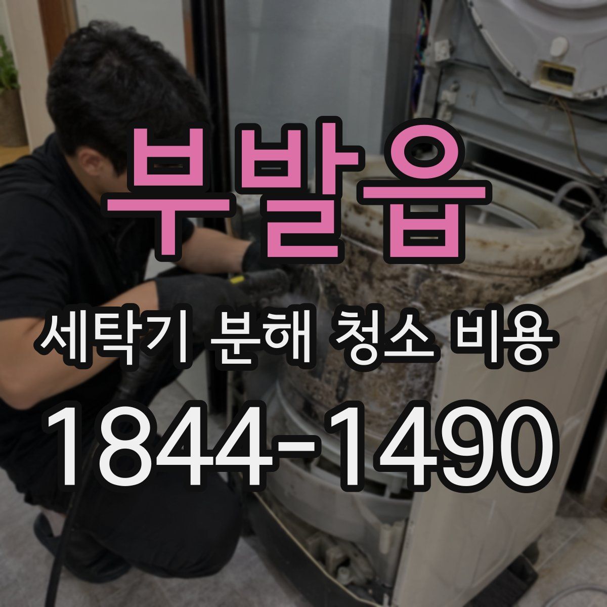 부발읍 세탁기 분해 청소 비용