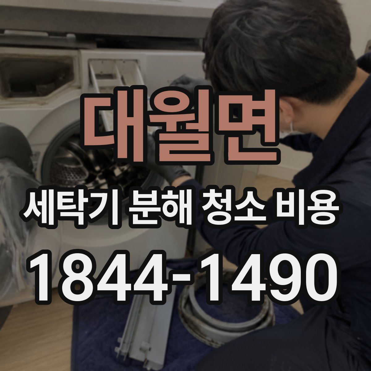 대월면 세탁기 분해 청소 비용