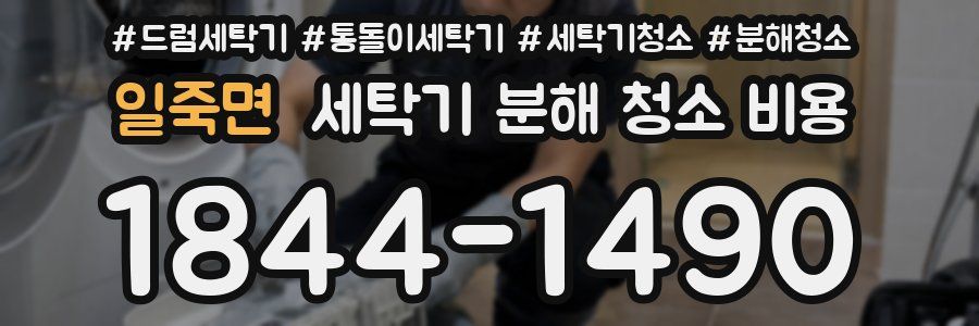 일죽면 세탁기 분해 청소 비용