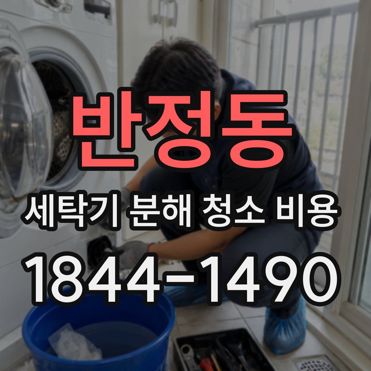 반정동 세탁기 분해 청소 비용
