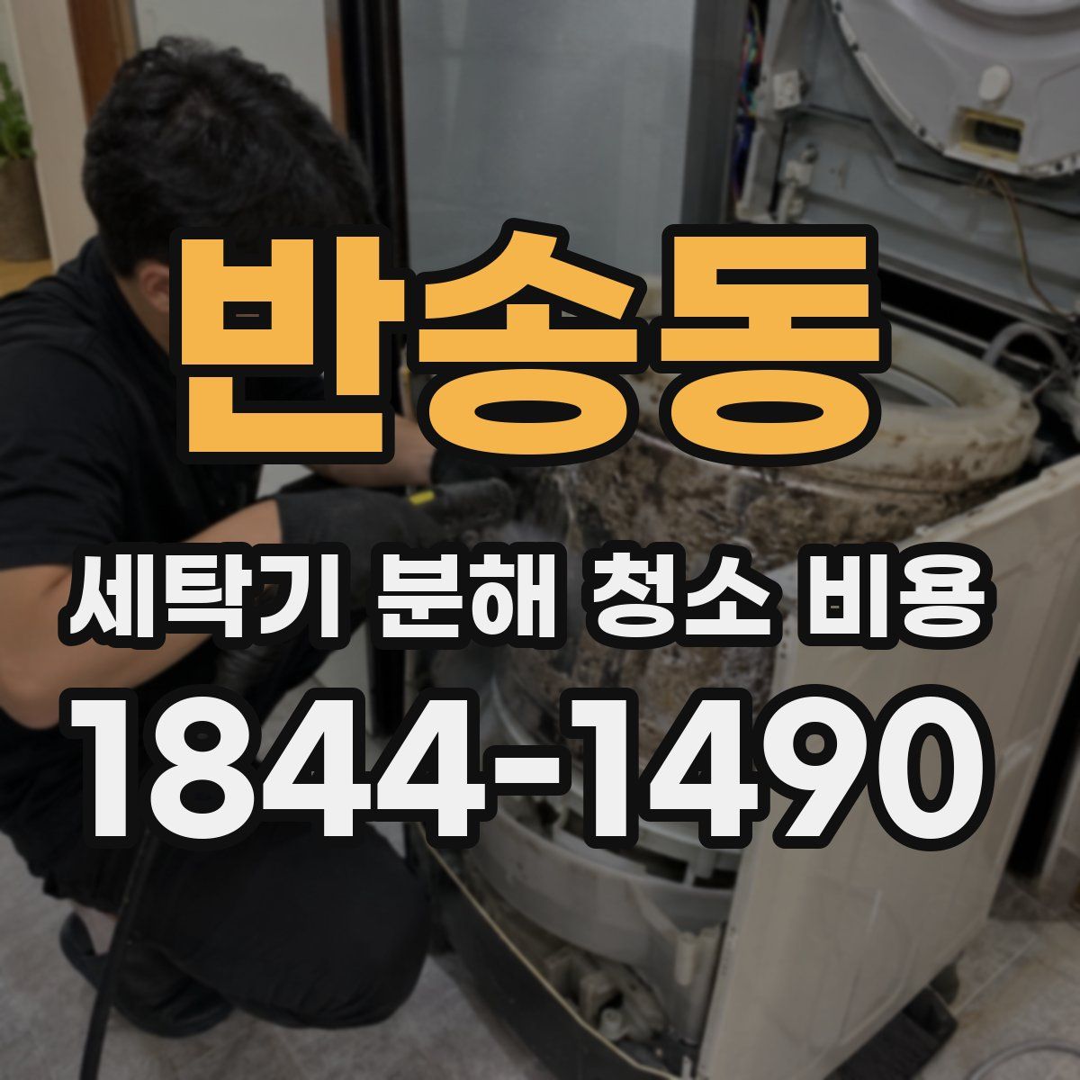 반송동 세탁기 분해 청소 비용