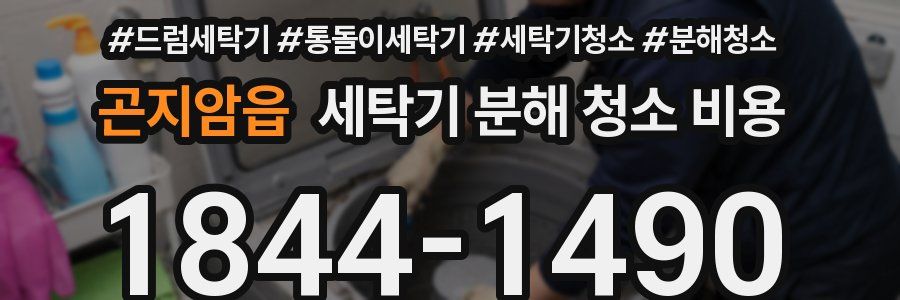 곤지암읍 세탁기 분해 청소 비용