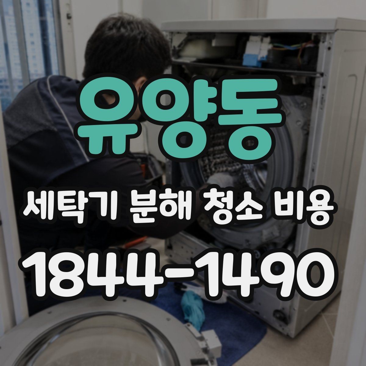 유양동 세탁기 분해 청소 비용 청소 후 재조립에서 확인할 부분