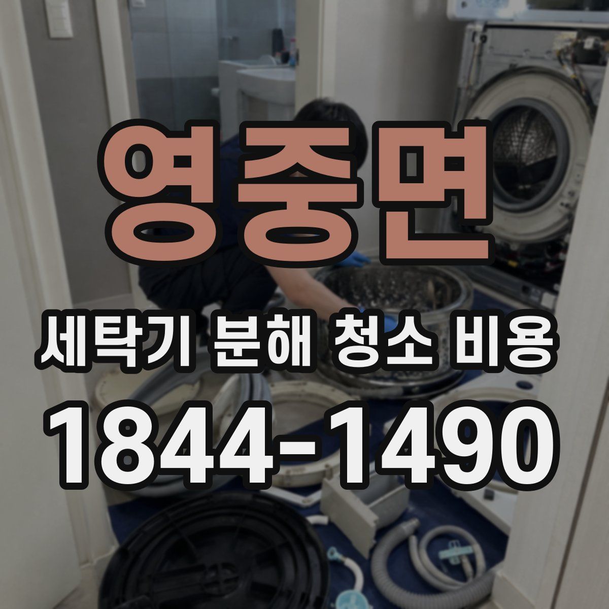 영중면 세탁기 분해 청소 비용