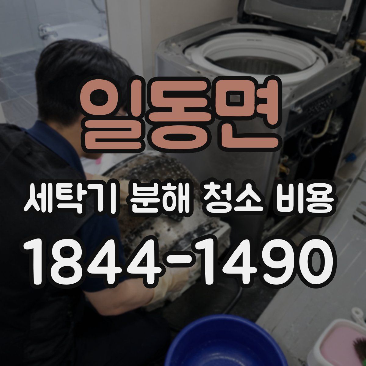 일동면 세탁기 분해 청소 비용
