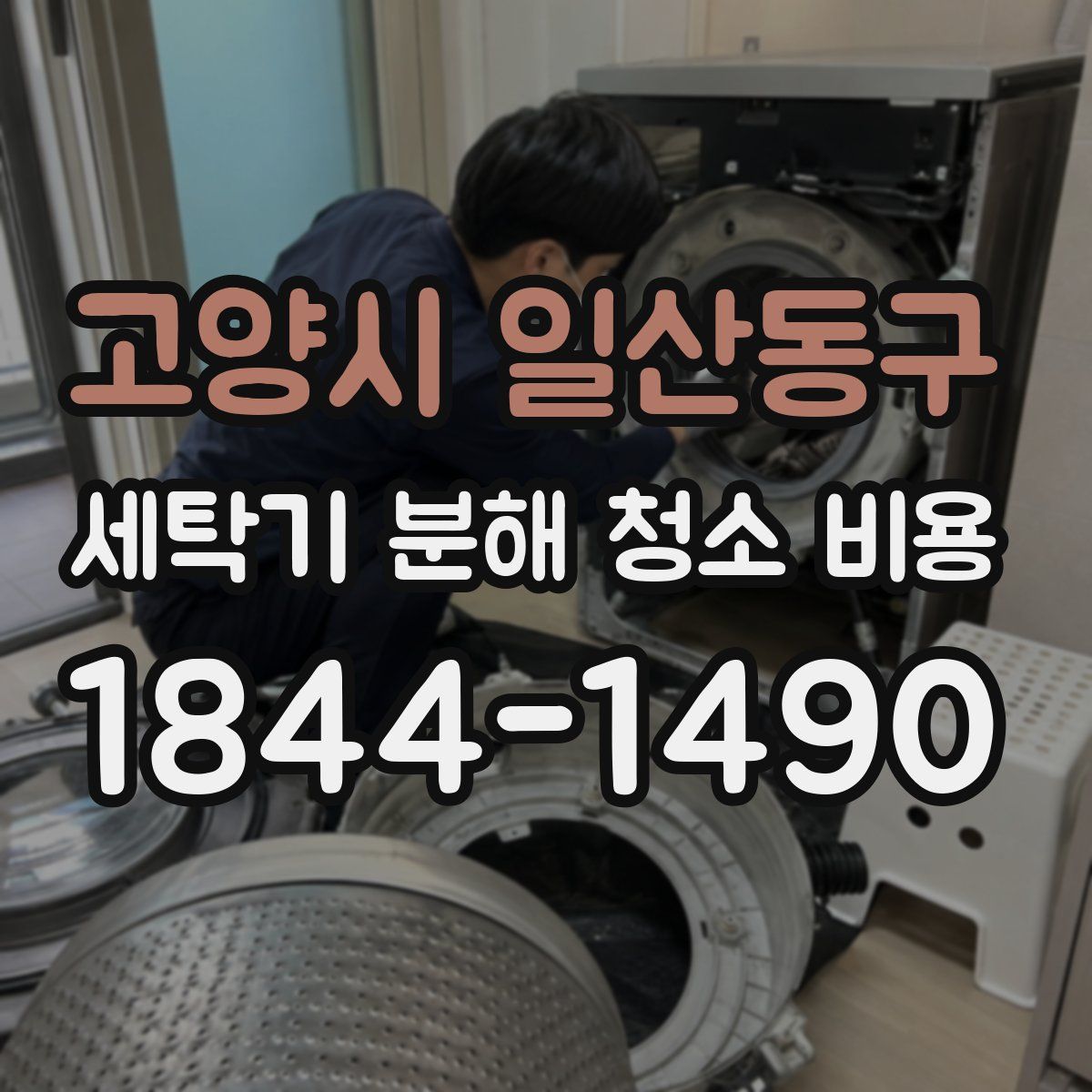 고양시 일산동구 세탁기 분해 청소 비용
