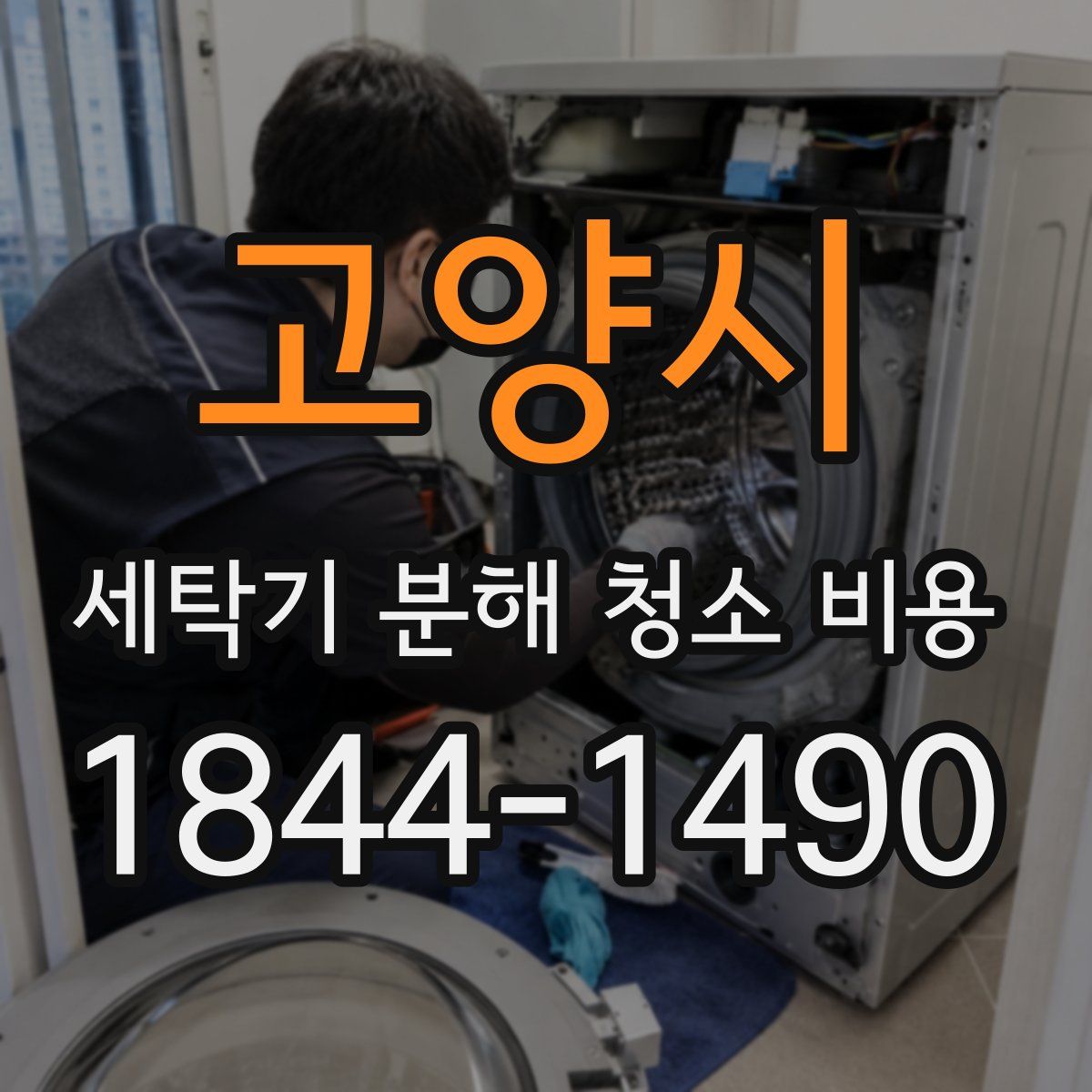고양시 세탁기 분해 청소 비용