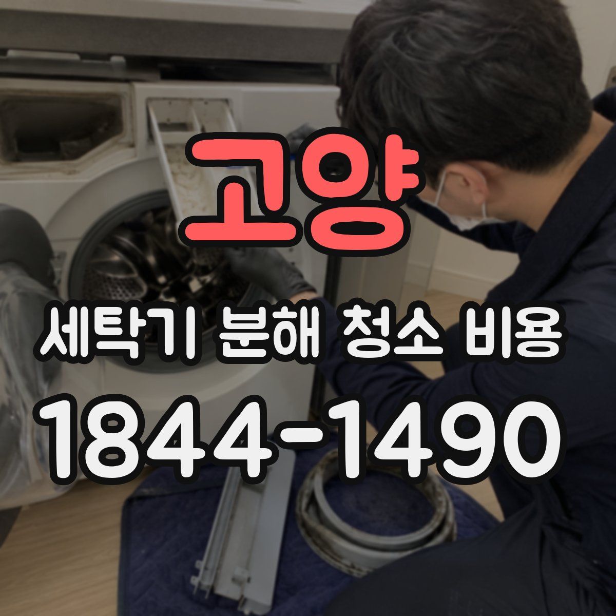 고양 세탁기 분해 청소 비용