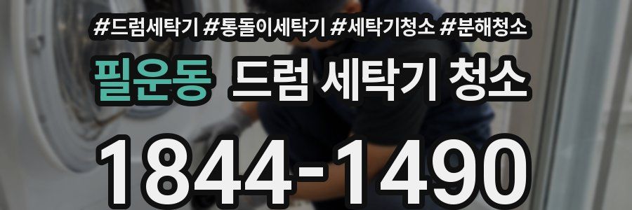 필운동 드럼 세탁기 청소