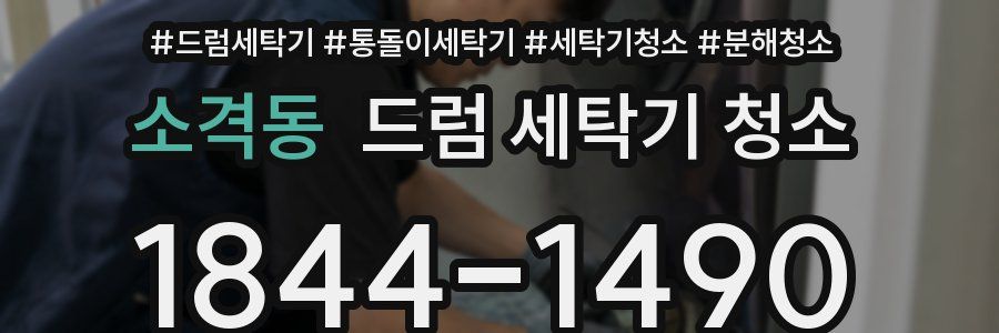 소격동 드럼 세탁기 청소