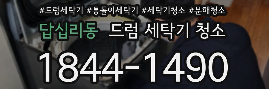 답십리동 드럼 세탁기 청소