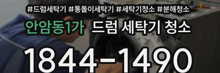 안암동1가 드럼 세탁기 청소