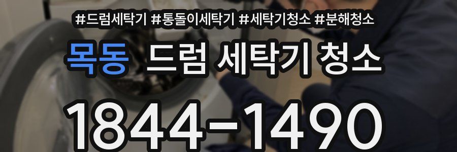 목동 드럼 세탁기 청소