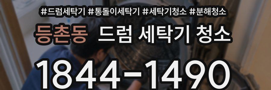 등촌동 드럼 세탁기 청소