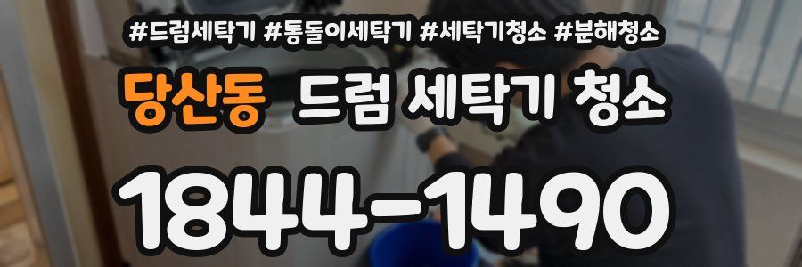 당산동 드럼 세탁기 청소