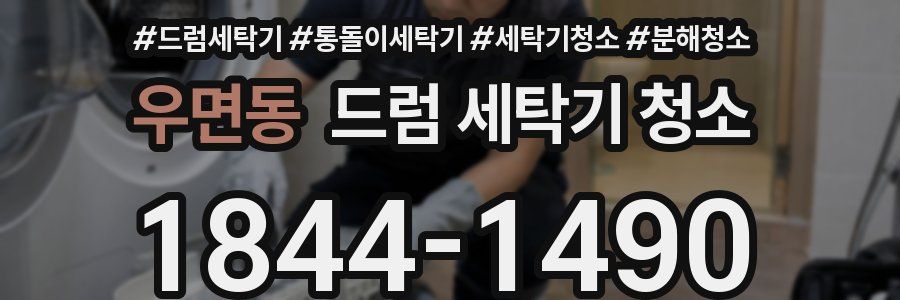 우면동 드럼 세탁기 청소