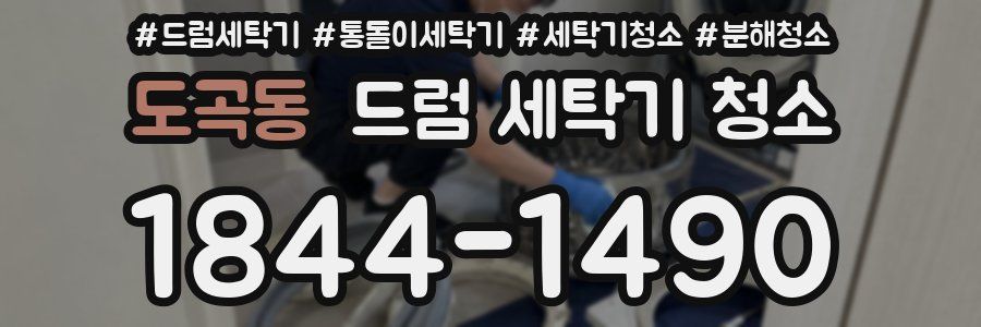 도곡동 드럼 세탁기 청소