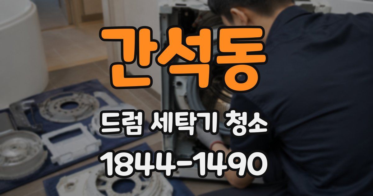 간석동 드럼 세탁기 청소