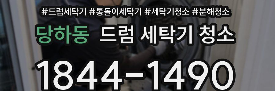 당하동 드럼 세탁기 청소
