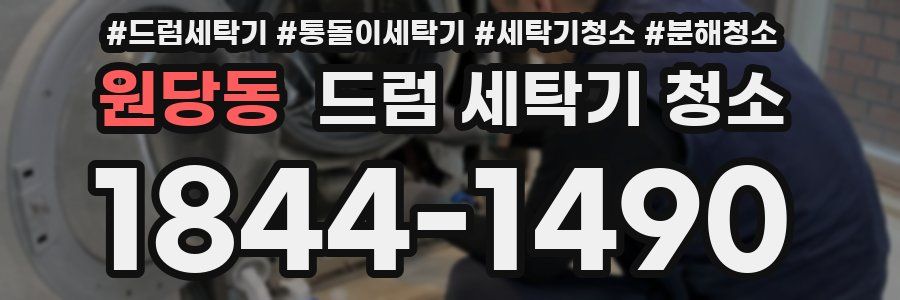 원당동 드럼 세탁기 청소