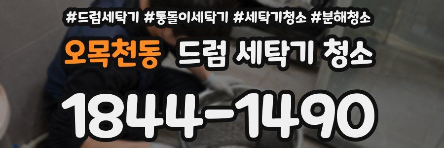 오목천동 드럼 세탁기 청소