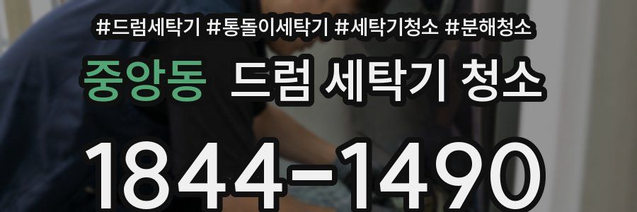 중앙동 드럼 세탁기 청소