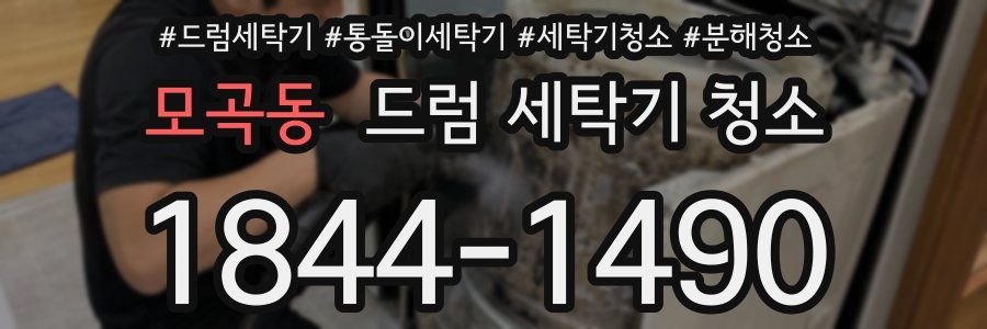 모곡동 드럼 세탁기 청소